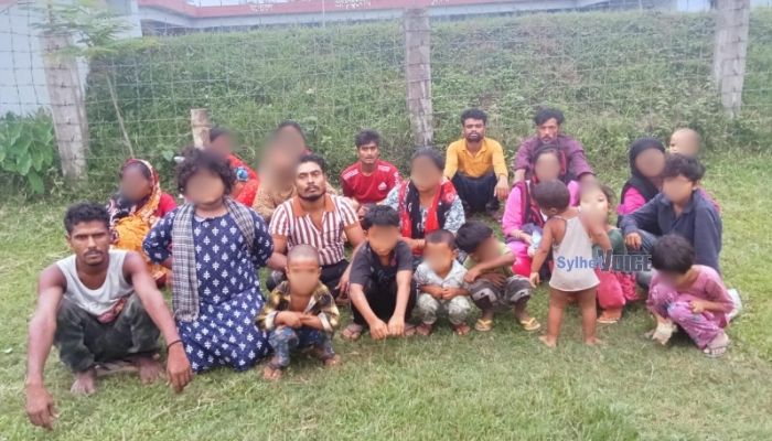 মৌলভীবাজার সীমান্ত দিয়ে আরও ২৩ জনকে পুশইন