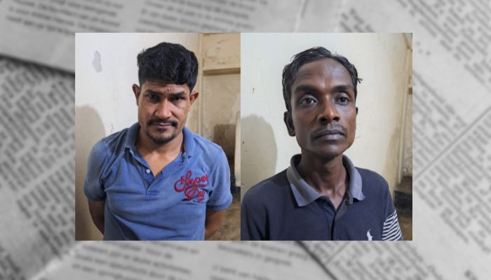 এয়ারপোর্ট থানা এলাকা থেকে মাদকসহ আটক ২