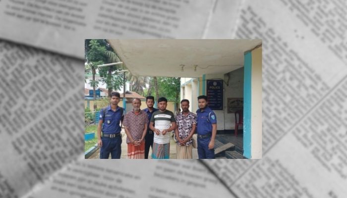 চাচাতো ভাইকে হত্যা : ঘটনার দুই বছর পর গ্রেফতার ৩